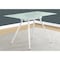 Monarch Specialties Computer Desk, Home Office, Laptop, 48"L, Work, Metal, Tempered Glass, White, Contemporary, Modern I 1032 - alternate 2